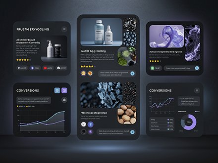 Designer building A+ content modules on screen