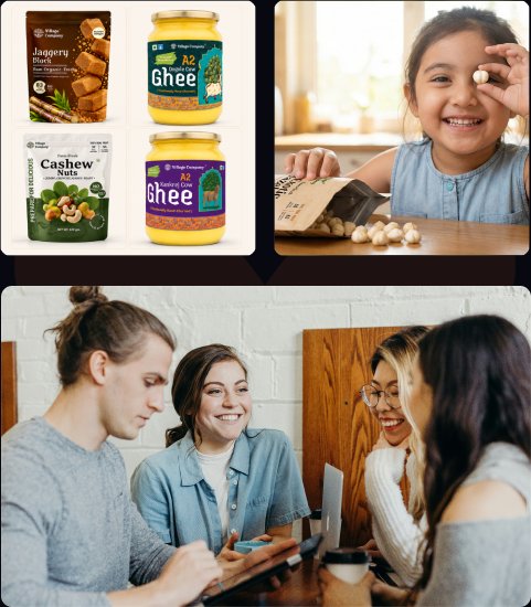 Premium packaging and creative work for D2C brands