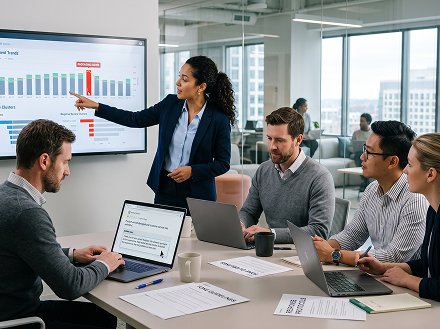 Support specialist writing a structured review response